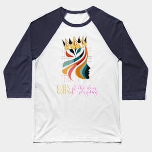 Woman Queen Baseball T-Shirt